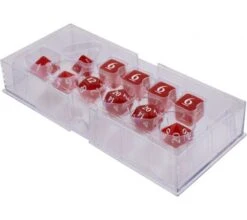 Wizards Of The Coast Dice Set Eclipse: Apple Red (11-piece) -Card Game Shop dice set eclipse apple red 4