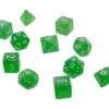 Wizards Of The Coast Dice Set Eclipse: Lime Green (11-piece) -Card Game Shop dice set eclipse lime green 1