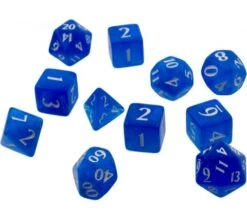 Card Game Shop 21 Wizards Of The Coast Dice Set Eclipse: Pacific Blue (11-piece)