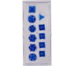 Wizards Of The Coast Dice Set Eclipse: Pacific Blue (11-piece) -Card Game Shop dice set eclipse pacific blue 3