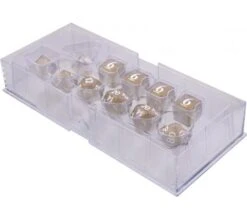 Wizards Of The Coast Dice Set Eclipse: Smoke Grey (11-piece) -Card Game Shop dice set eclipse smoke grey 4