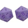 Ultra Pro Dice Set D20 Vivid Heavy Metal: Purple (2 Pieces) -Card Game Shop ds d20 vivid heavy metal purple 1