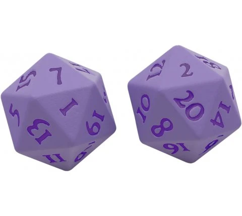 Ultra Pro Dice Set D20 Vivid Heavy Metal: Purple (2 Pieces) 3 Ultra Pro Dice Set D20 Vivid Heavy Metal: Purple (2 Pieces)