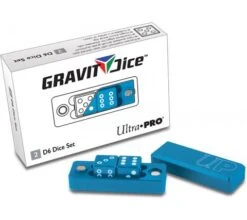 Ultra Pro Dice Set D6 Gravity Dice: Cobalt (2 Pieces)