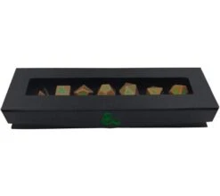 Ultra Pro Dungeons And Dragons: Heavy Metal Dice Set - Feywild Copper And Green (7 Pieces) -Card Game Shop ds feywild rpg set 3