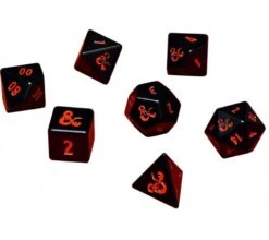 Ultra Pro Dungeons And Dragons: Heavy Metal Dice Set (7 Pieces)