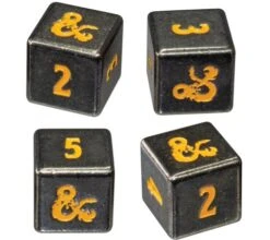 Ultra Pro Dungeons And Dragons - Heavy Metal Dice Set D6: Spelljammer Realmspace (4 Pieces)