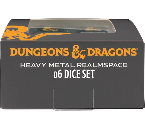 Ultra Pro Dungeons And Dragons - Heavy Metal Dice Set D6: Spelljammer Realmspace (4 Pieces) 6 Ultra Pro Dungeons And Dragons - Heavy Metal Dice Set D6: Spelljammer Realmspace (4 Pieces) - Image 4