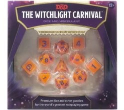 Wizards Of The Coast Dungeons And Dragons: Witchlight Carnival Dice Set (11-piece)