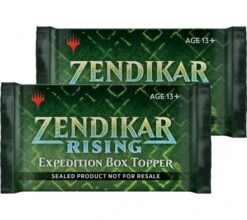 Collector Boosterbox Zendikar Rising (incl. 2 Box Toppers) -Card Game Shop expedition booster 2
