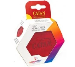 Gamegenic Catan Hexatower - Red -Card Game Shop gc hexatower red 4