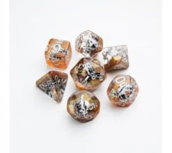 Gamegenic - Embraced Series RPG Dice Set: Death Valley (7 Pieces)