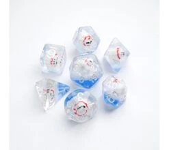 Gamegenic - Embraced Series RPG Dice Set: Polar Bear (7 Pieces)
