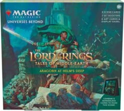 Magic: The Gathering - Lord Of The Rings: Tales Of Middle-earth Scene Box (set Of 4) -Card Game Shop oa scene lotr holiday 2