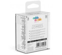 Oakie Doakie Dice Set D6 Marble: Black (36 Pieces) -Card Game Shop odd 400004 4