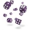 Oakie Doakie Dice Set D6 Marble: Purple (36 Pieces)