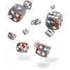 Oakie Doakie Dice Set D6 Gemidice: Silver-Rust (36 Pieces) -Card Game Shop odd 400032 1