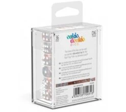 Oakie Doakie Dice Set D6 Gemidice: Silver-Rust (36 Pieces) -Card Game Shop odd 400032 4