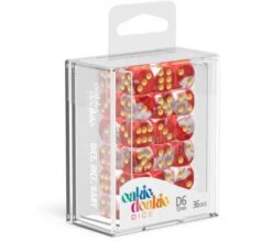 Oakie Doakie Dice Set D6 Gemidice: Red Sky (36 Pieces) -Card Game Shop odd 400035 3