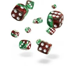 Oakie Doakie Dice Set D6 Gemidice: Bloody Jungle (36 Pieces)