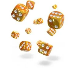 Oakie Doakie Dice Set D6 Gemidice: Sunstone (36 Pieces)