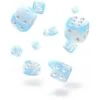 Oakie Doakie Dice Set D6 Glow In The Dark: Arctic (36 Pieces)