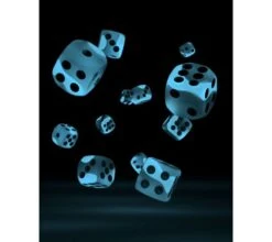 Oakie Doakie Dice Set D6 Glow In The Dark: Arctic (36 Pieces) -Card Game Shop odd 400043 3