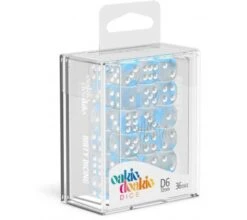 Oakie Doakie Dice Set D6 Glow In The Dark: Arctic (36 Pieces) -Card Game Shop odd 400043 5
