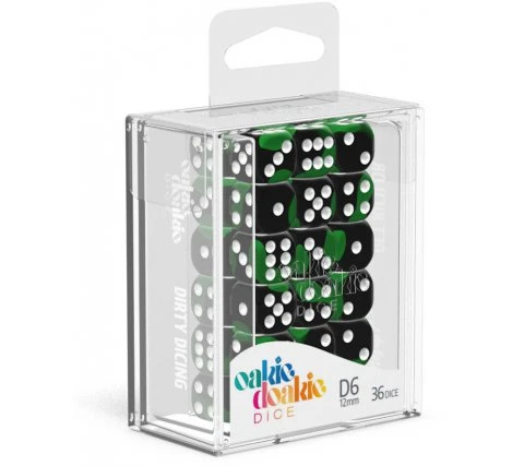 Oakie Doakie Dice Set D6 Glow In The Dark: Biohazard (36 Pieces) 7 Oakie Doakie Dice Set D6 Glow In The Dark: Biohazard (36 Pieces) - Image 5