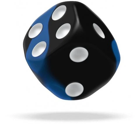 Oakie Doakie Dice Set D6 Glow In The Dark: Deep Ocean (36 Pieces) 4 Oakie Doakie Dice Set D6 Glow In The Dark: Deep Ocean (36 Pieces) - Image 2