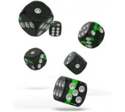 Oakie Doakie Dice Set D6 Enclave: Emerald (12 Pieces)