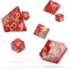 Oakie Doakie Dice Set RPG Gemidice: Red Sky (7 Pieces) -Card Game Shop odd 500035 1