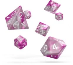 Oakie Doakie Dice Set RPG Gemidice: Magnolia (7 Pieces)