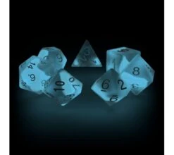 Oakie Doakie Dice Set RPG Glow In The Dark: Arctic (7 Pieces) 9 Oakie Doakie Dice Set RPG Glow In The Dark: Arctic (7 Pieces) -Card Game Shop odd 500043 3
