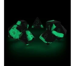 Oakie Doakie Dice Set RPG Glow In The Dark: Biohazard (7 Pieces) 9 Oakie Doakie Dice Set RPG Glow In The Dark: Biohazard (7 Pieces) -Card Game Shop odd 500044 3