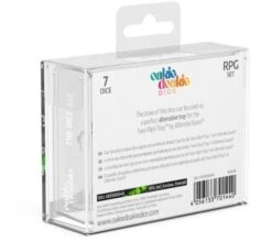 Oakie Doakie Dice Set RPG Enclave: Emerald (7 Pieces) -Card Game Shop odd 500048 3