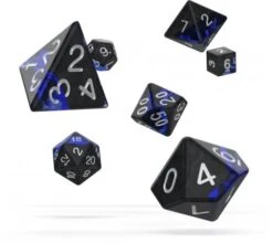 Card Game Shop 19 Oakie Doakie Dice Set RPG Enclave: Sapphire (7 Pieces)