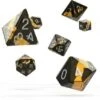 Oakie Doakie Dice Set RPG Enclave: Amber (7 Pieces) 1 Oakie Doakie Dice Set RPG Enclave: Amber (7 Pieces) -Card Game Shop odd 500051 1