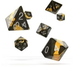 Oakie Doakie Dice Set RPG Enclave: Amber (7 Pieces)