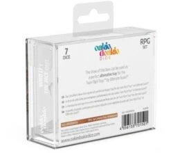 Oakie Doakie Dice Set RPG Metal: Steampunk (7 Pieces) -Card Game Shop odd 500054 3