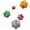 Oakie Doakie Dice Set D20 Spindown Gemidice (5 Pieces) -Card Game Shop odd 600003 1