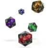 Oakie Doakie Dice Set D20 Spindown Enclave (5 Pieces)