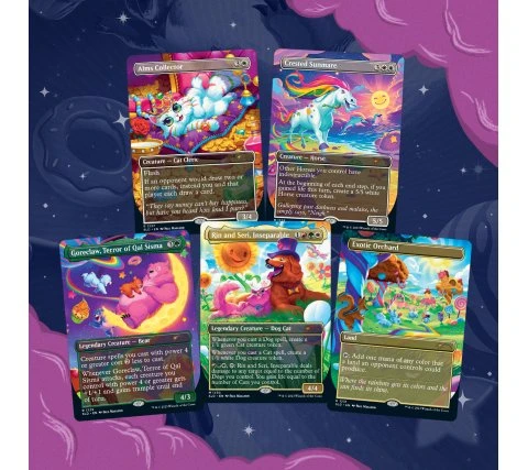 Magic: The Gathering - Secret Lair Drop Series: The 90's Binder Experience 3 Magic: The Gathering - Secret Lair Drop Series: The 90's Binder Experience