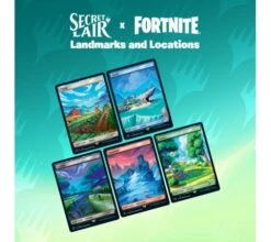 Secret Lair Drop Series: Secret Lair X Fortnite - Landmarks And Locations