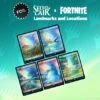 Secret Lair Drop Series: Secret Lair X Fortnite - Landmarks And Locations (foil) -Card Game Shop sl fortnite locations foil 1