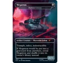 Secret Lair Drop Series: Secret Lair X Transformers - Optimus Prime Vs. Megatron -Card Game Shop sl optimusvsmegatron 3