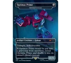 Secret Lair Drop Series: Secret Lair X Transformers - Optimus Prime Vs. Megatron -Card Game Shop sl optimusvsmegatron 6