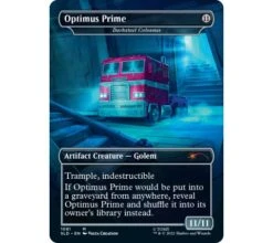 Secret Lair Drop Series: Secret Lair X Transformers - Optimus Prime Vs. Megatron -Card Game Shop sl optimusvsmegatron 7