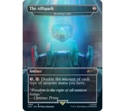 Secret Lair Drop Series: Secret Lair X Transformers - Optimus Prime Vs. Megatron (foil) -Card Game Shop sl optimusvsmegatron foil 4