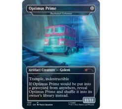 Secret Lair Drop Series: Secret Lair X Transformers - Optimus Prime Vs. Megatron (foil) -Card Game Shop sl optimusvsmegatron foil 7